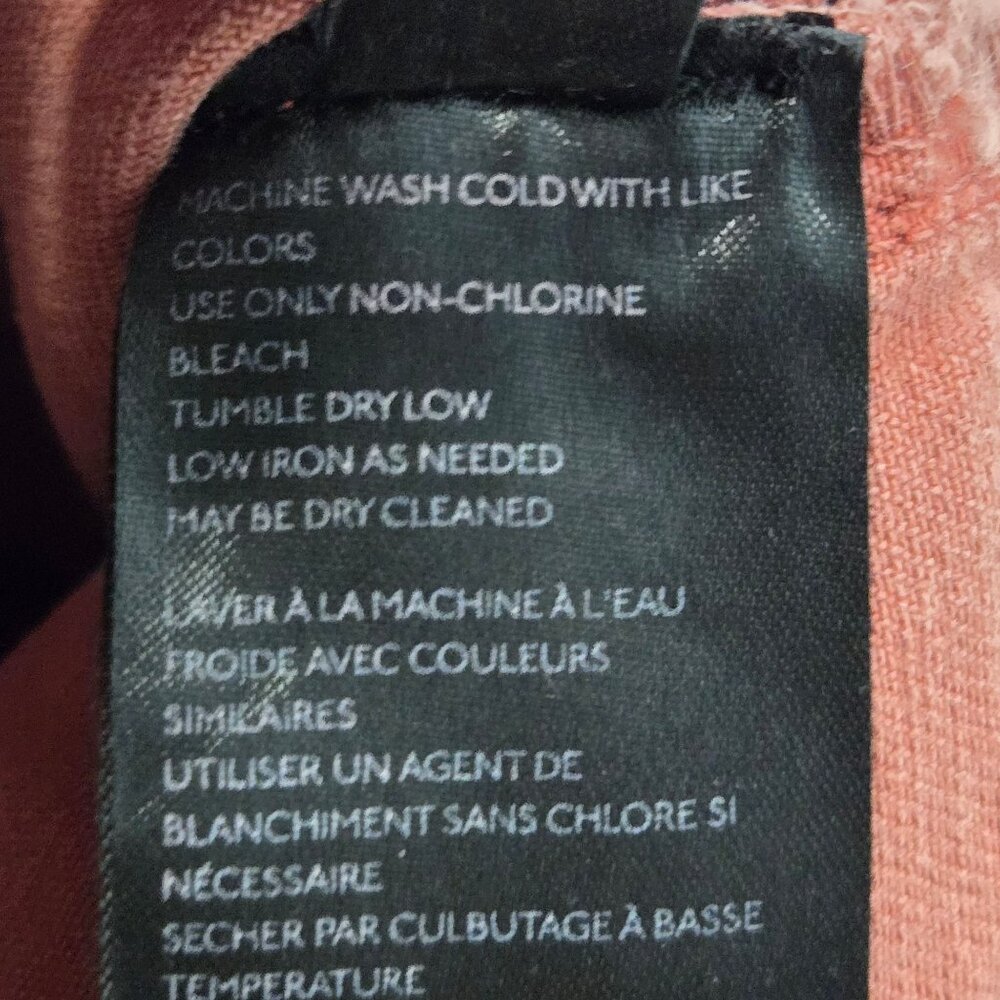 Free People Size S Cotton Platoon Cargo Pants In Red Rust Elastic Waistband - Picture 15 of 16